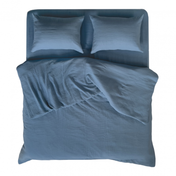 Набор наволочек из муслина, цвет марокканский синий, 2 шт - 50х70 см