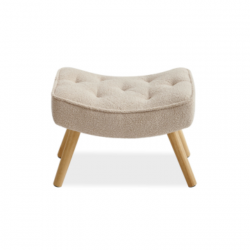 Оттоманка Hygge, кремовый/натуральный