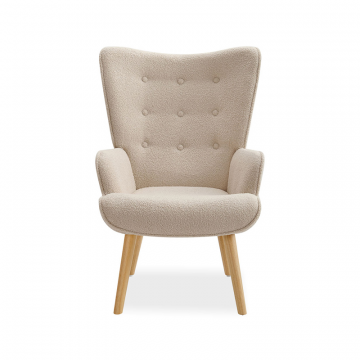 Кресло Hygge, кремовый/натуральный