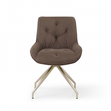 Стул Joely, коричневый/шампань