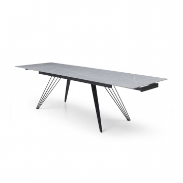 Стол раскладной Parma 180-280, серая керамика