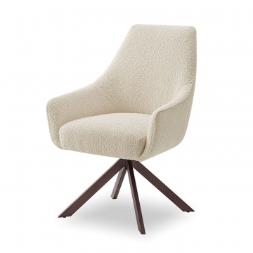 Стул Emma, крем/бронза