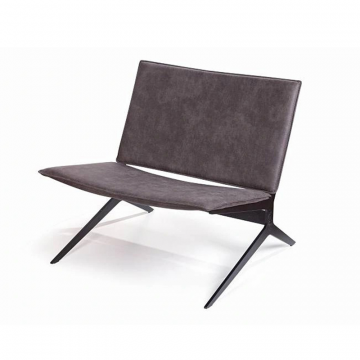 Кресло Fly, замша серый