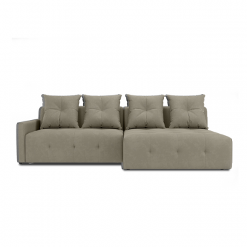 Диван угловой-кровать БРОНКС Snow 04