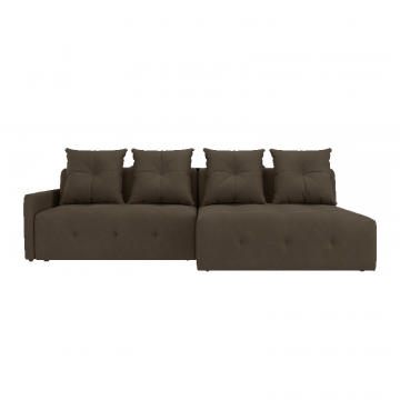 Диван угловой-кровать БРОНКС Snow 08