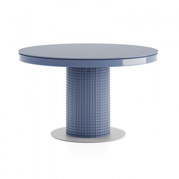 Стол круглый Клинкер-Ф К-25, D1270, FENIX NTM, глянцевый