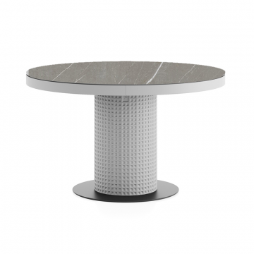 Стол круглый Клинкер-Ф К-25, D1270 HPL, матовый