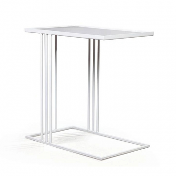 Журнальный столик Stone 026, керамика белая (арт. A026.D01)