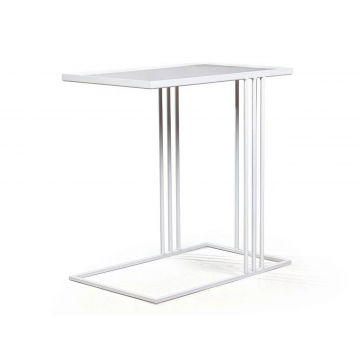 Журнальный столик Stone 026, керамика белая (арт. A026.D01)