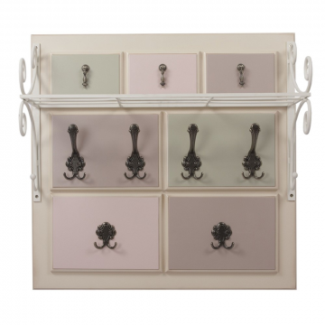 Вешалка настенная Пандора 2 Акварель