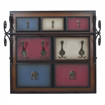 Вешалка настенная Пандора 2 mix