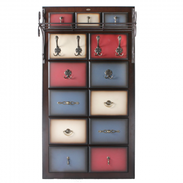 Вешалка настенная Пандора 3 mix