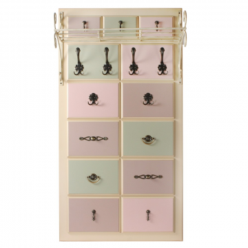 Вешалка настенная Пандора 3 Акварель