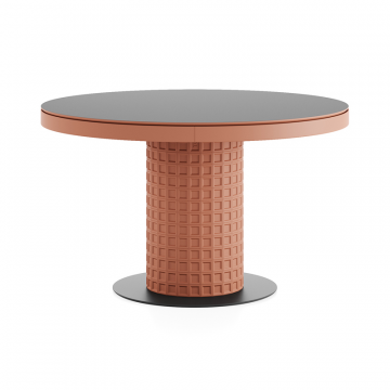 Стол круглый Клинкер-Ф К-50, D1100, HPL, матовый