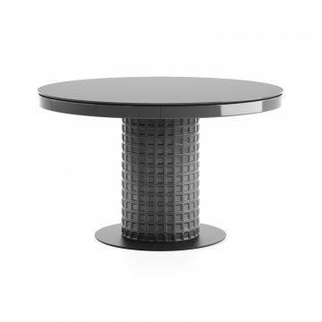 Стол круглый Клинкер-Ф К-50, D1100, Шпон, глянцевый