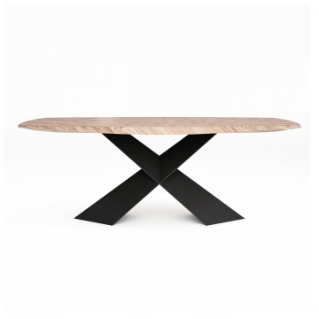 Стол Tyler 180, шпон светлый