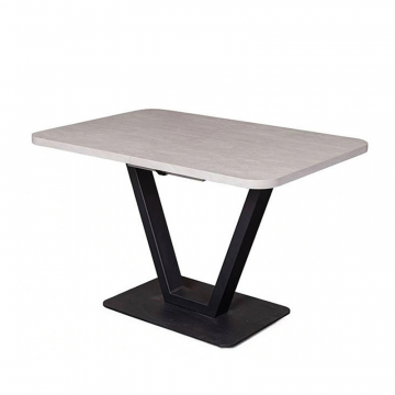 Стол Forward раздвижной (120+40) цемент светлый