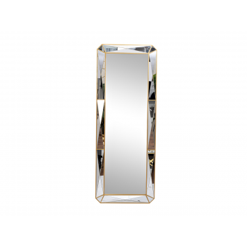 19-OA-9186 Зеркало напольное с фактурной зеркальной отделкой 60*160см