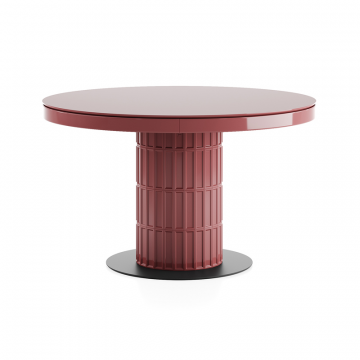 Стол круглый Клинкер-Ф П-50, D1100, HPL, глянцевый