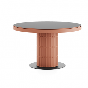 Стол круглый Клинкер-Ф П-50, D1100, HPL, матовый