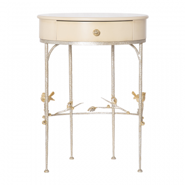 Туалетный столик Терра Айвори Мраморное золото