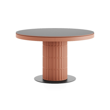 Стол круглый Клинкер-Ф П-50, D1270, HPL, матовый