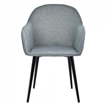 Стул Frida серо-синяя рогожка