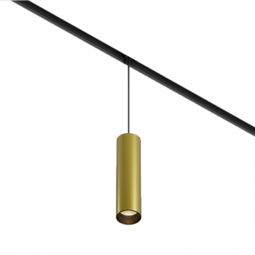 Трековый подвесной светильник Technical TR041-4-12W3K-M-DS-BBS