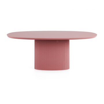 Стол Клинкер Овал - К25, 1400x1100х750, Эмаль/Лак, глянцевая эмаль