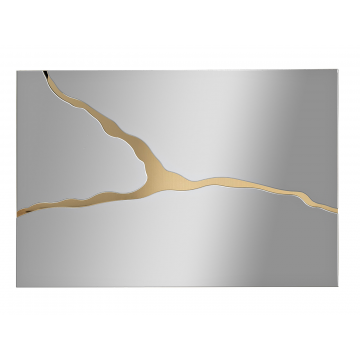 KFG194 Зеркало с золотым декором 110*76*2см