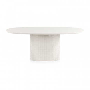 Стол Клинкер Овал - К25, 1200x950х750, Эмаль/Лак, Матовая эмаль