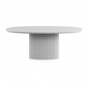 Стол Клинкер Овал - К50, 1600x950х750, Эмаль/Лак, матовая эмаль