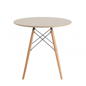 Стол DSW NEW D80 бежевый