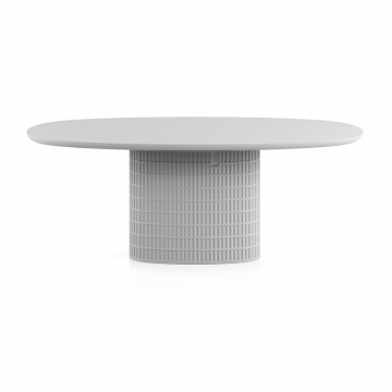 Стол Клинкер Овал - П25, 1200x950х750, Эмаль/Лак, матовая эмаль