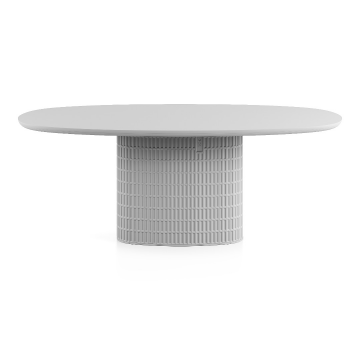 Стол Клинкер Овал - П25, 1800x1100х750, Эмаль/Лак, матовая эмаль