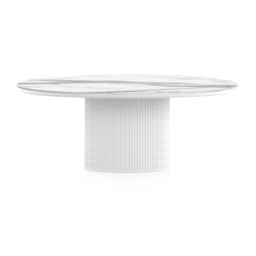 Стол Клинкер Овал - П25, 1400x950х750, Керамика, матовая эмаль