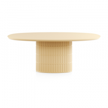 Стол Клинкер Овал - П50, 1600x950х750, Эмаль/Лак, глянцевая эмаль