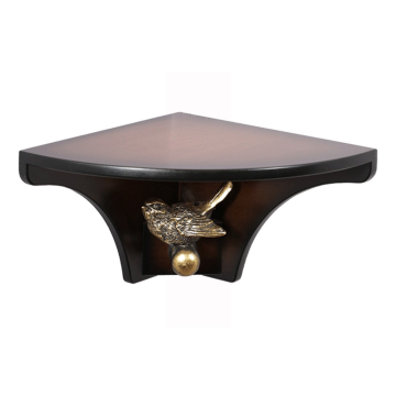 Полочка Гармония (угловая) Орех