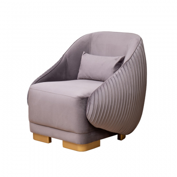 Кресло Palazzo серое Ром504+Ром504 81*81*79см