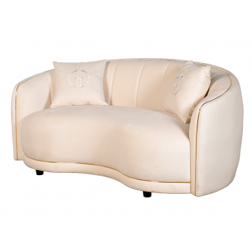 102AN-33821 Диван двухместный бежевый 187*106*79см