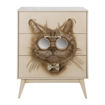 Комод Кот Саймон Айвори