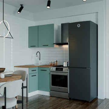 Кухонный гарнитур Фисташка 1000х1000мм Угловой