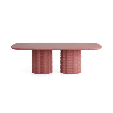 Стол Клинкер СЛС 2 - П25, 2750x1100x750, HPL / FENIX NTM, Глянцевая эмаль