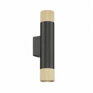 Светильник настенный iLedex Delta 2365-2 BK+BR