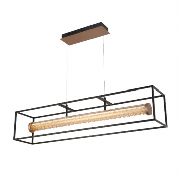 Светильник подвесной iLedex Look 4737-90 MBK+SGD