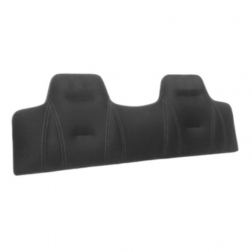 Формула Спинка 900 мягкая Исполнение 2 (Чёрная с желтой строчкой)