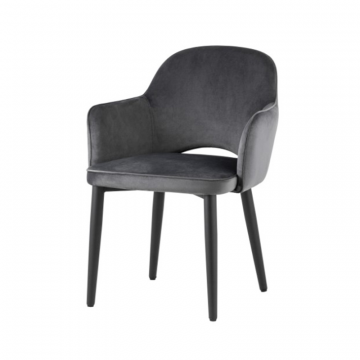 Стул Венера NEW, велюр серый NP