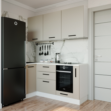 Кухонный гарнитур Шампань 1800х1000мм угловой