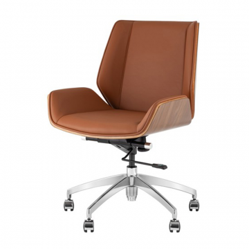 Кресло офисное TopChairs Crown SN коричневый