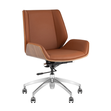 Кресло офисное TopChairs Crown SN коричневый